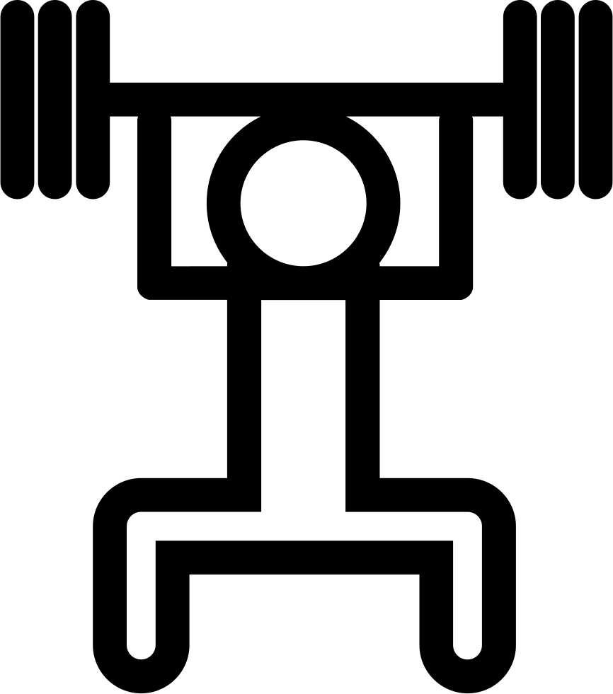 Png File Svg - Mancuernas Para Colorear (866x981)