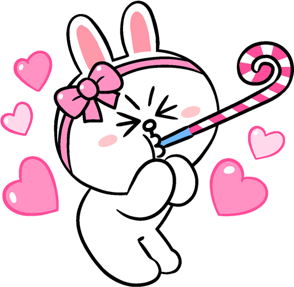 Line Friends Clipart - Happy Birthday Rilakkuma (600x586)