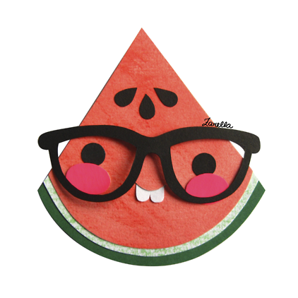 Nerd, Fruit, And Watermelon Image - Tumblr (500x452)