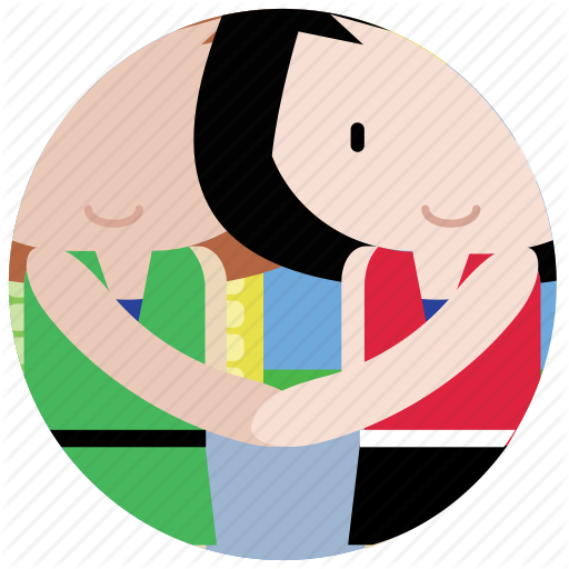 Friends Clipart Social Interaction - Icon (512x512)