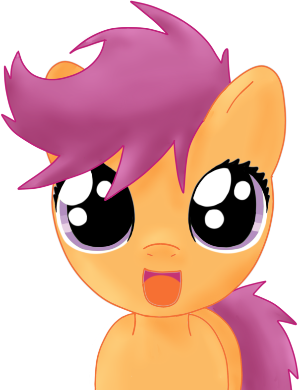 Bed Mane Scootaloo - Bed (864x924)