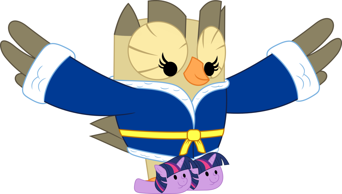 This Owl Is Ready For Bed By Porygon2z - Cartoon (1187x673)