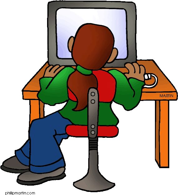 Coding For Beginners Eastern Monroe Public Library - Phillip Martin Clip Art Computer (598x648)