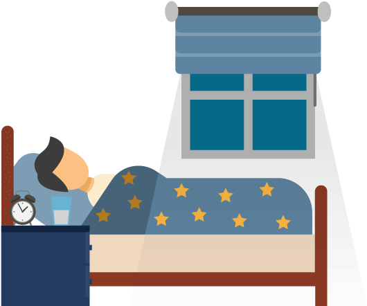 To Start, Take A Look At Your Bedroom - Sleep Room Clipart (560x469)