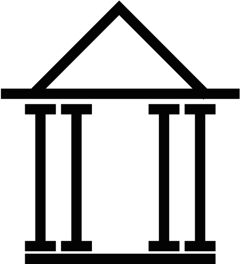 Greek Columns Free Icon - Colunas Gregas Vetores (512x512)