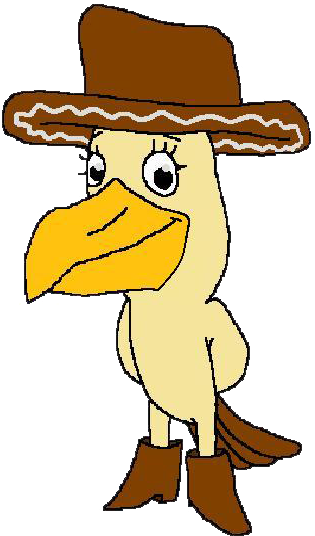 Pelican Cassidy The Pelican - Cartoon (372x572)