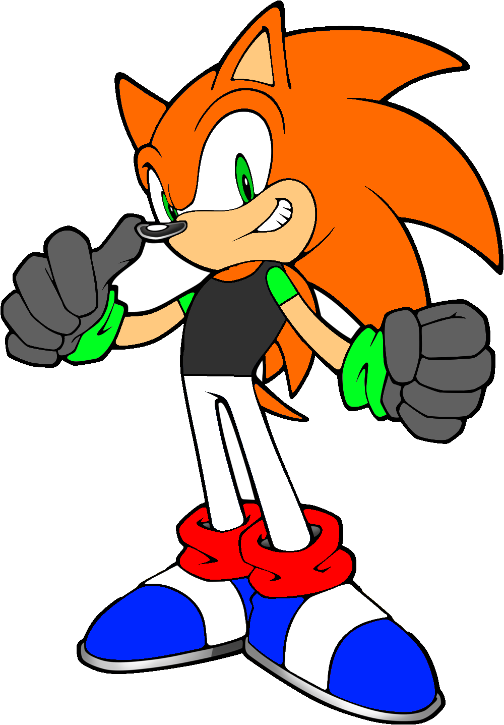 Jack The Hedgehog - Sonic The Hedgehog 4 (1000x1437)