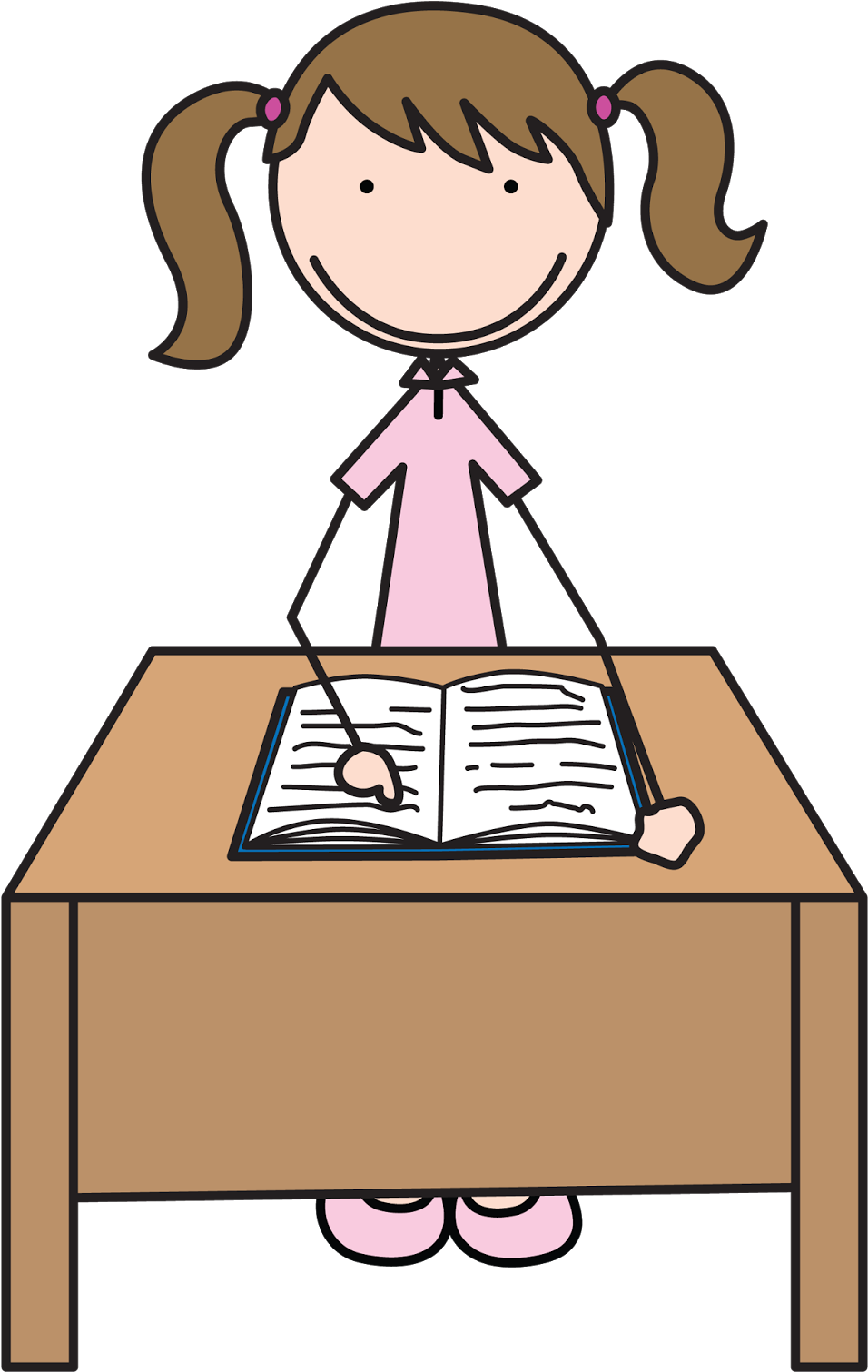 Reciprocal Teaching Of Reading Clipart - Book (1045x1600)