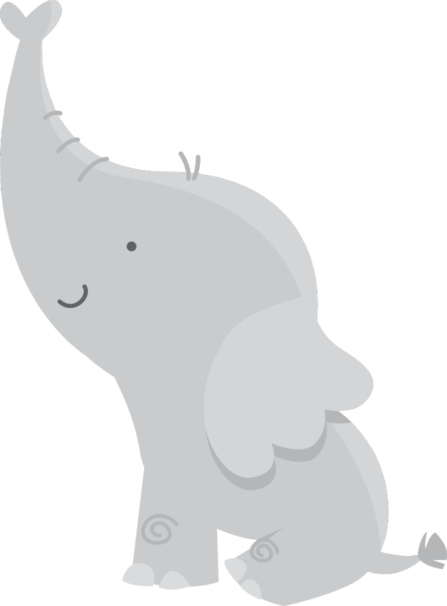 Safari Clipart Baby Elephant - Baby Elephant Png (642x870)