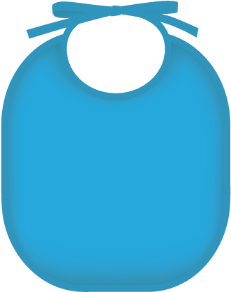 Baby Bibs - Turquoise (500x500)