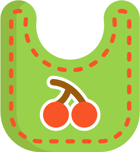 Bib Free Icon - Baby Bib Png (512x512)