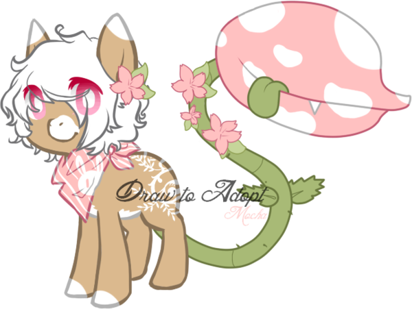Draw To Adopt - Plant Ponies (600x451)