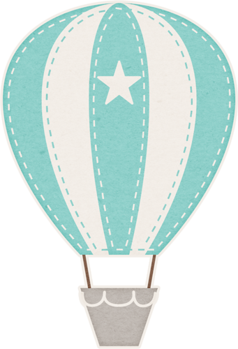 Ladylony Альбом «скрап-наборы / A Boys Life» На Яндекс - Blue Hot Air Balloon Clipart (341x500)