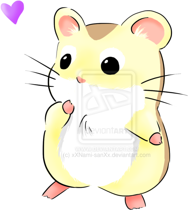 Cute Hamster Drawing (1280x960)