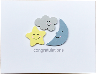 Cloud Moon & Star - Cartoon (480x480)