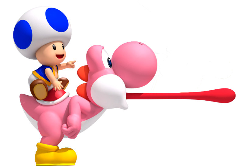 Pink Yoshi - Pink Yoshi New Super Mario Bros Wii (800x566)