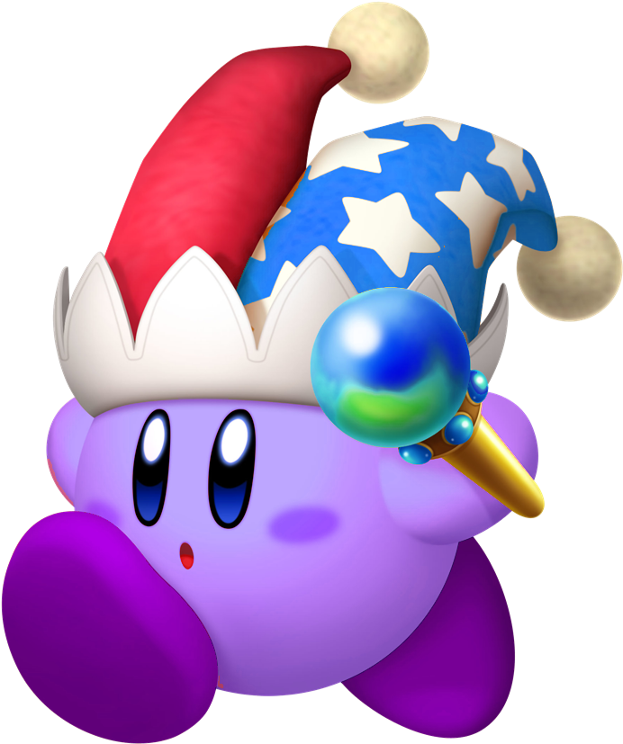 Mirror Kirby - Female Kirby Fan Character (738x869)