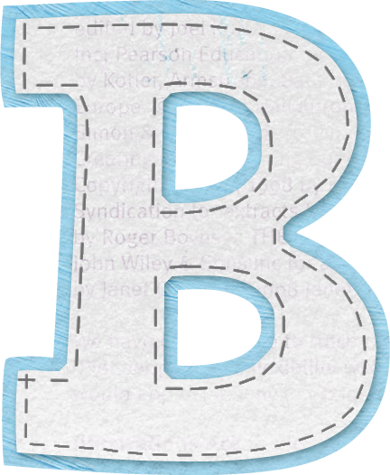 Letras Mayúsculas Rosadas Y Celestes Para Un Baby Shower - Todas Ls Letras Mayusculas Celestes (432x526)