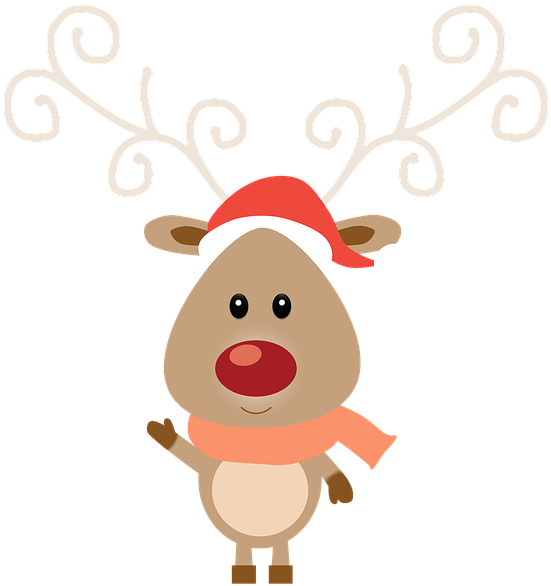 Reno, Christmas, Happy, Illustration, Drawing - Reindeer And Red Gingham Christmas Tote Bag, Adult (640x640)