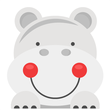 Download Peeking Hippo Svg Scrapbook Cut File Cute Clipart Files Baby Animal Faces Clipart Png 432x432 Png Clipart Download