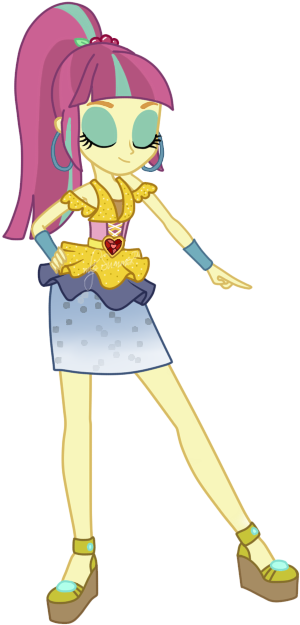 Sour Sweet Dance Magic By Summer2002 - Mlp Eg Sour Sweet (386x659)