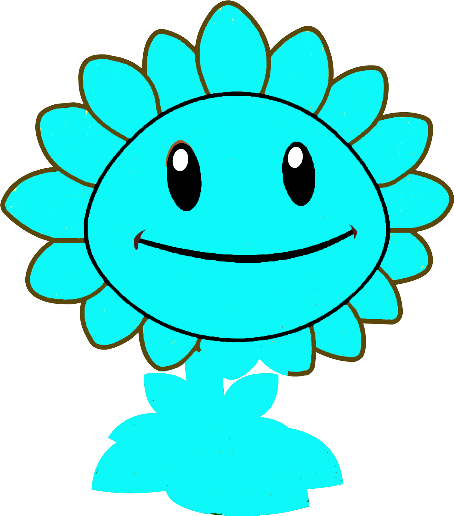 Snowsunflower Hd - Plants Vs Zombies Png (1460x1655)