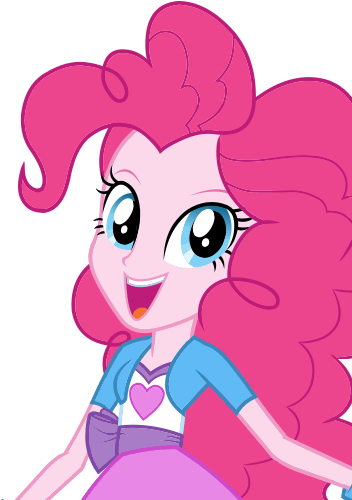 My Little Pony Clipart Gamer - My Little Pony Equestria Girls Pinkie Pie (395x500)