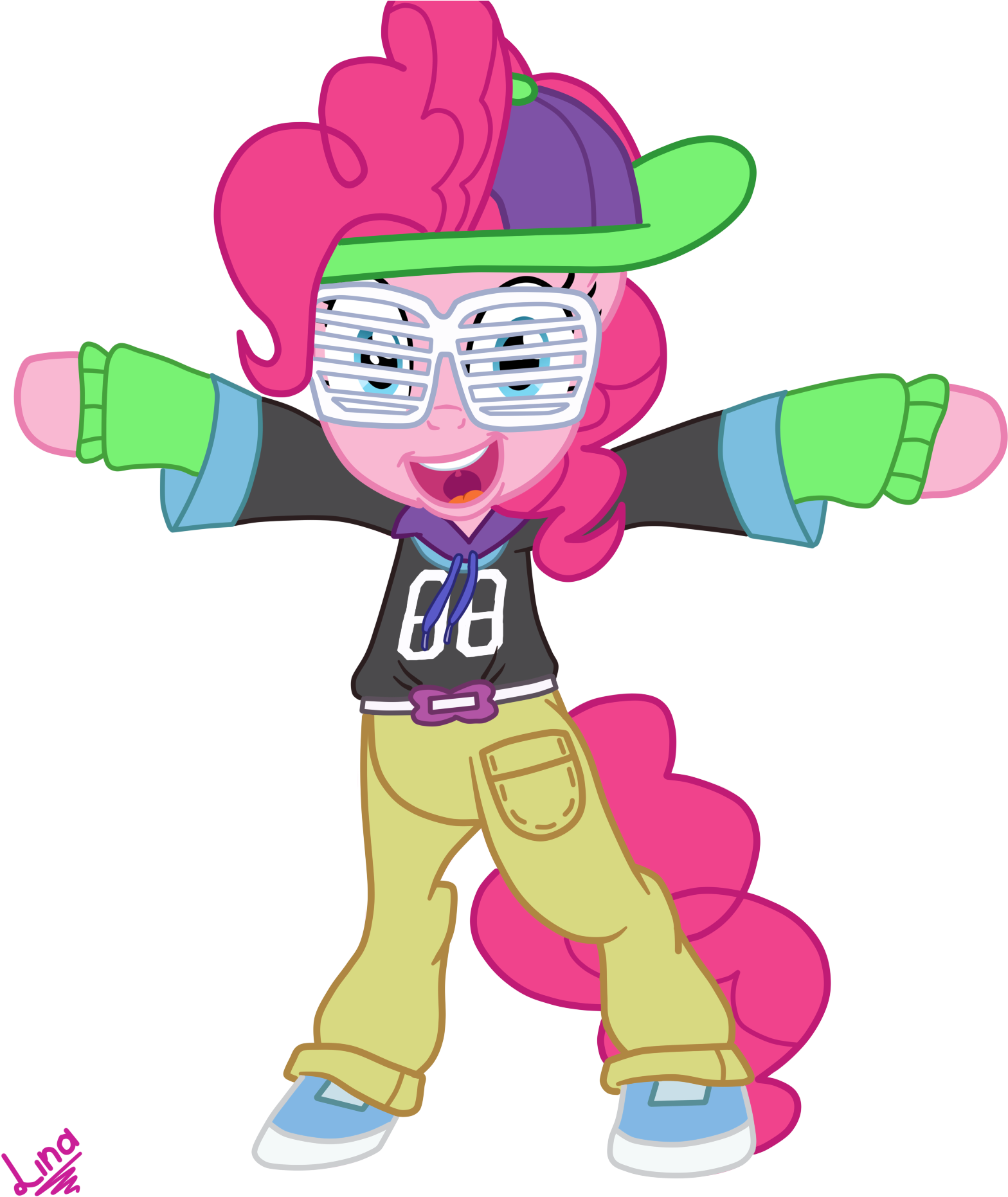Pinkie Pie Pony - My Little Pony Equestria Girls Dance Magic Pinkie Pie (1600x1862)