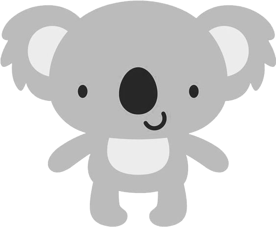 Koala Bear Clip Art - Clip Art Koala (564x504)