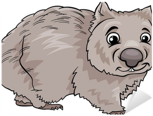 Wombat Cartoon (400x400)