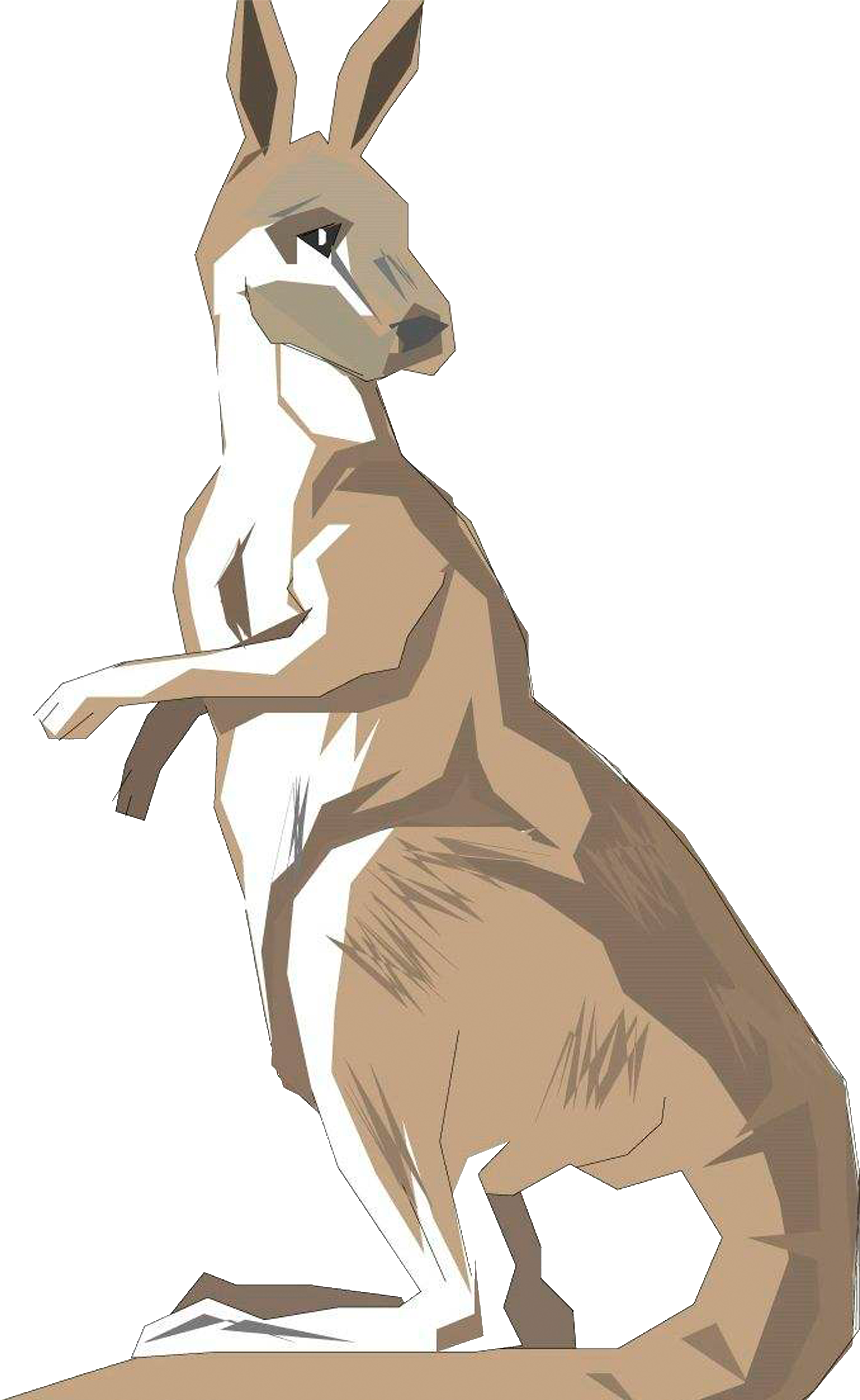 Australia Kangaroo Drawing Clip Art - Kangaroo Australia Png (5000x5000)