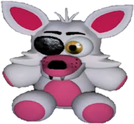 Fnaf 4 Mangle Plush Full Body By Fnatirfanfullbodies - Cartoon (750x563)