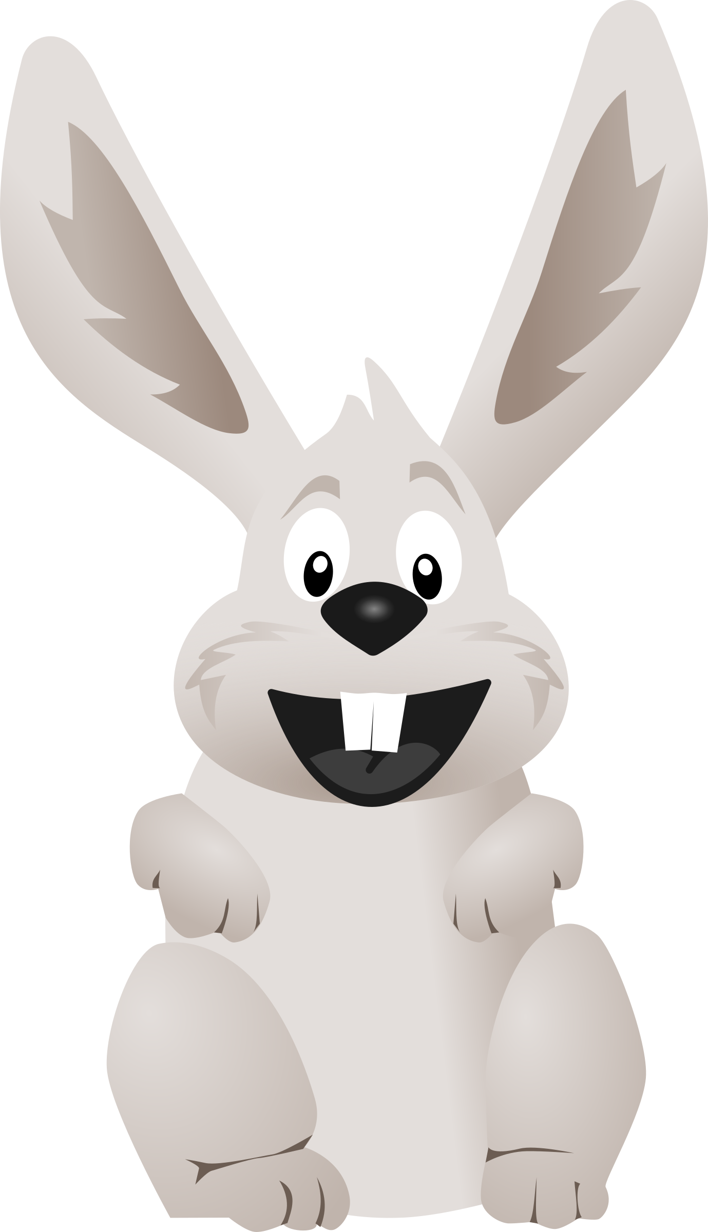 Medium Image - Magician Rabbit Clipart (1379x2400)