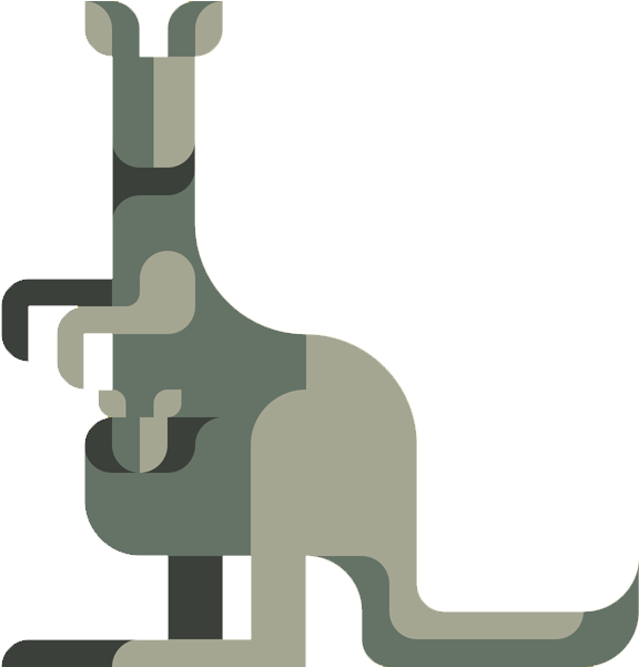 Australia Boxing Kangaroo Cartoon - Cartoon (800x600)