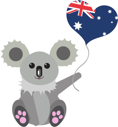 Australian Koala Vector Icon Illustration - Koala (550x550)
