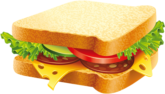 Clip Art Of A Toasted Sandwich - Salami Murder: Book 8 In The Darling Deli Series [book] (600x359)