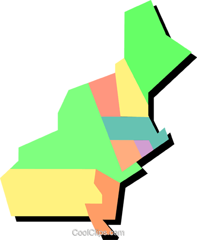 Northeast United States Royalty Free Vector Clip Art - Northeast United States Png (394x480)