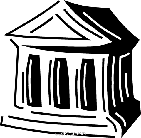 Financial Institution Royalty Free Vector Clip Art - Financial Institution Royalty Free Vector Clip Art (480x470)