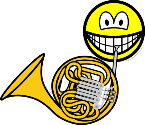 French Horn Smile - Smile If Youre Not Wearing Undies 1 25 Magnet (465x400)
