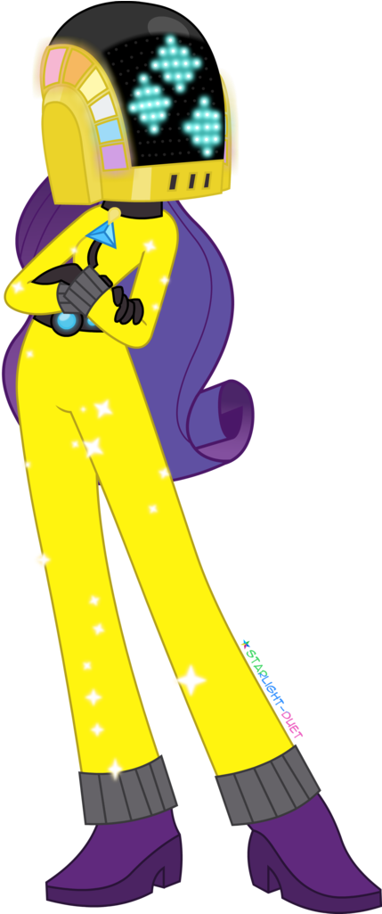 Daft Punk Clipart My Little Pony - My Little Pony Equestria Girls Punk Rarity (1466x3442)