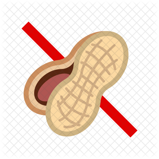 Peanut Icon - Peanut Allergy Icon (512x512)