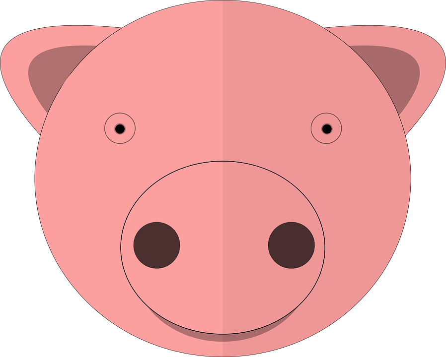 Picture Of A Cartoon Pig 25, Buy Clip Art - หมู การ์ตูน Png (898x720)