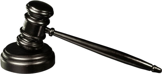 Judge Gavel Court Hammer Clip Art - Judge Hammer Black And White (760x349)