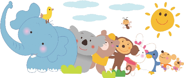 Baby Animal Clipart Cartoon - Baby Animals Cartoon Clipart (600x400)