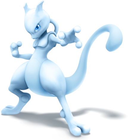 Mewtwo Mew Shiny - Super Smash Bros Mewtwo (480x480)