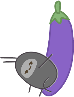 Download - Sexy Eggplant Gif (350x350)