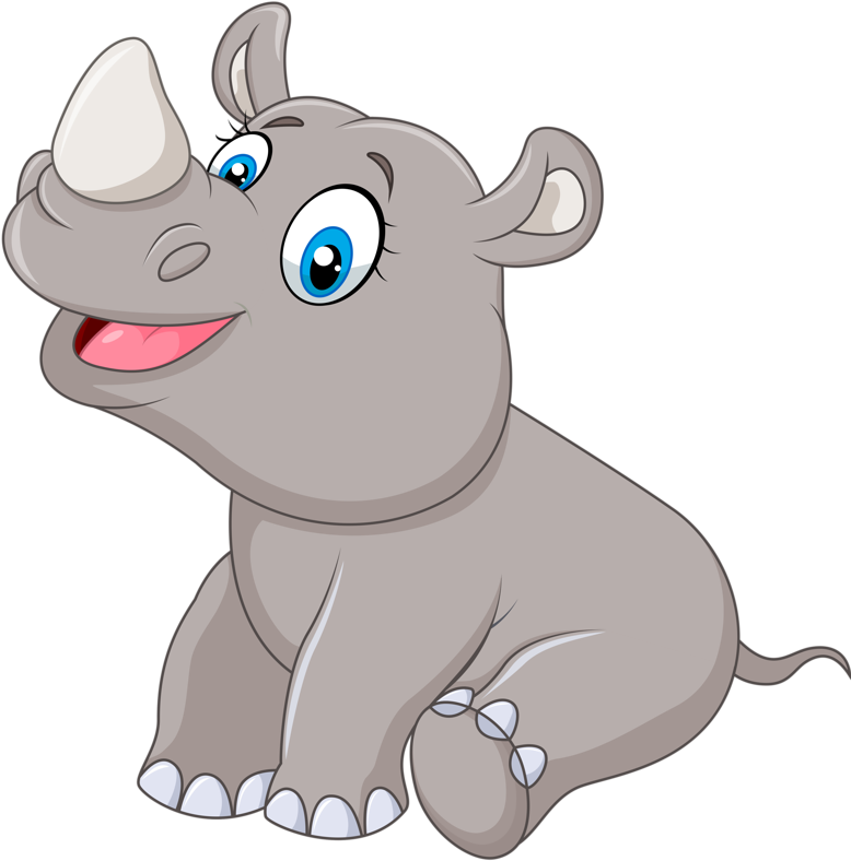 201 [преобразованный] - Rhino Cartoon (800x792)