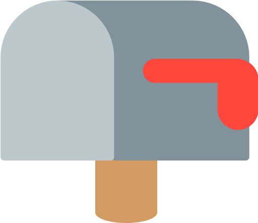 Mailbox Clipart Mailbox Flag - Mailbox Clipart Mailbox Flag (512x512)