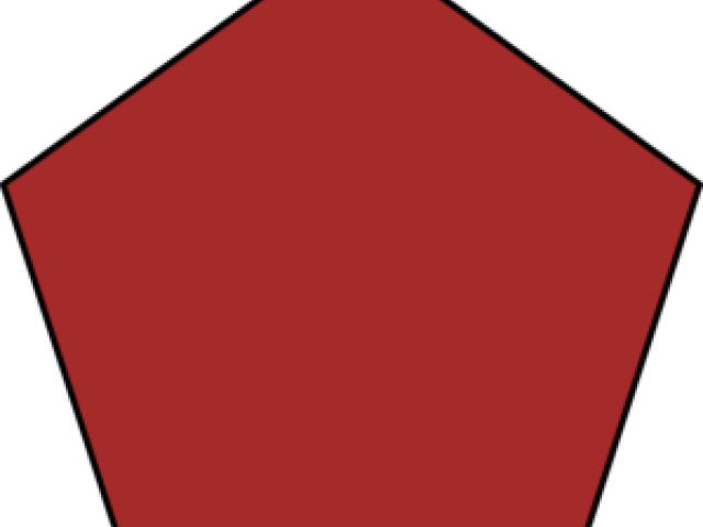 Pentagon Clipart Transparent - Pentagon Clipart Transparent (640x480)