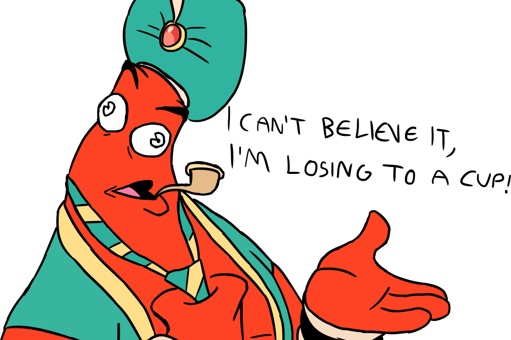 Djimmi The Great By Raphael3215 - Cup Head The Great (1046x698)